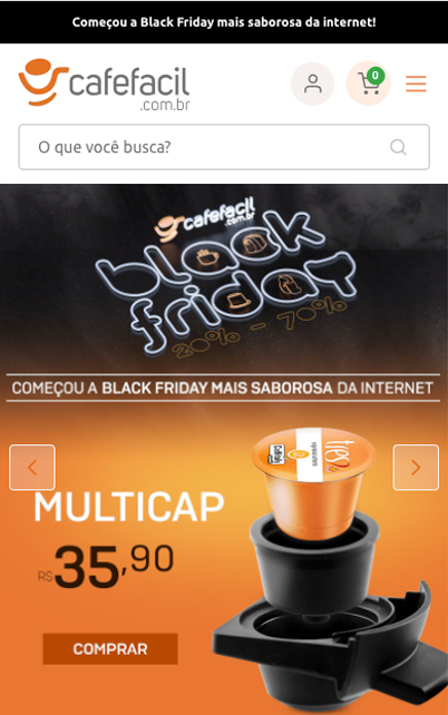 Screenshot do depoimento de Renzo da Café Fácil sobre a plataforma Yep!