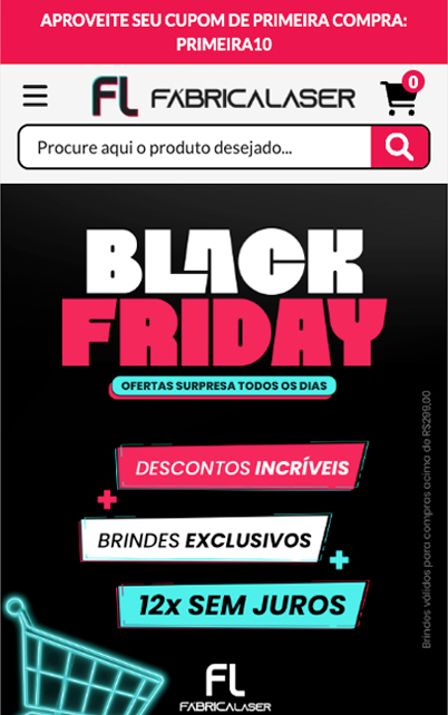 Screenshot do depoimento de Arthur da Fábrica Laser sobre a plataforma Yep!